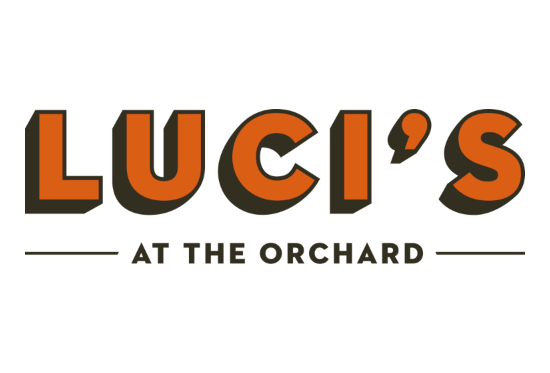 Luci's at the Orchard logo.